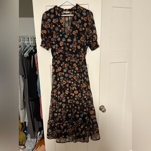 BB Dakota Steve Madden Wildflowers Maxi dress M